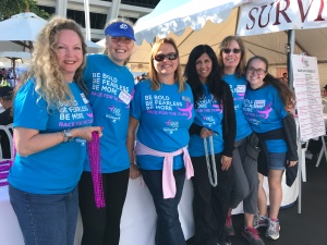 Volunteers from this year’s Race for the Cure